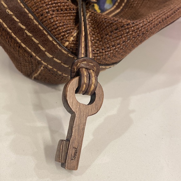 Vintage Fossil Floral Bag - Picture 5 of 8